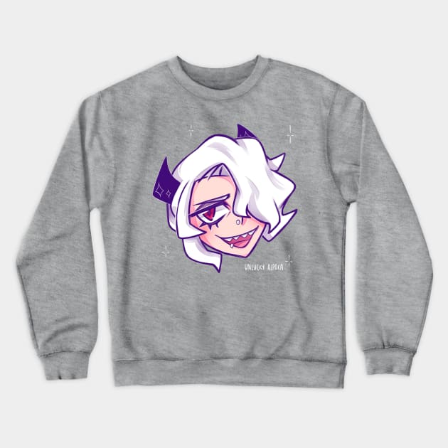 Zdrada - Helltaker Crewneck Sweatshirt by UnluckyAlpaca